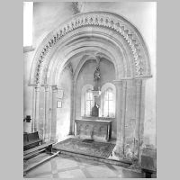 Audrieu,  la chapelle absidiale sud, photo Esteve, Georges, culture.gouv.fr,.jpg